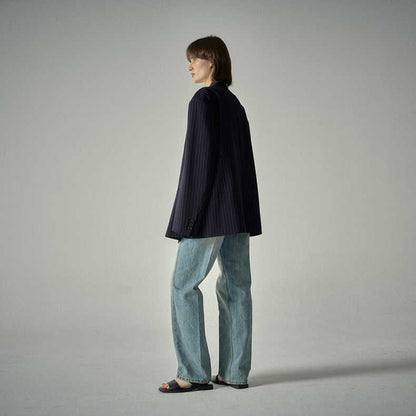 Damen Anzugblazer gestreift Eveloria