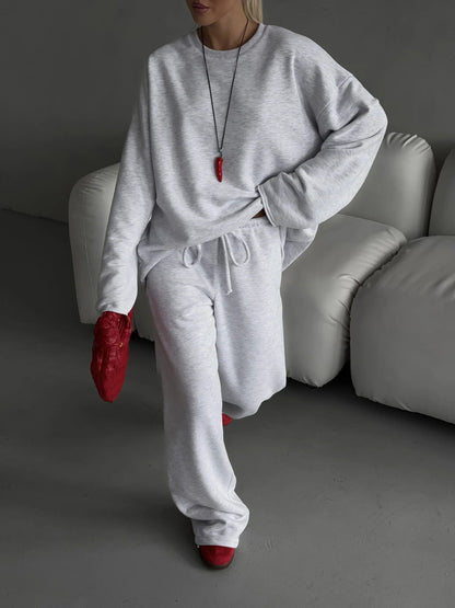 Damen Sweat-Set Elastisch Lässig