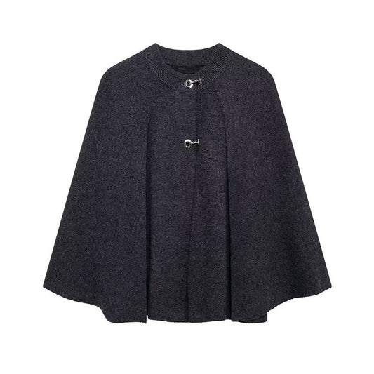 Eveloria Damen Umhangjacke Elegant Geschnitten - Eveloria