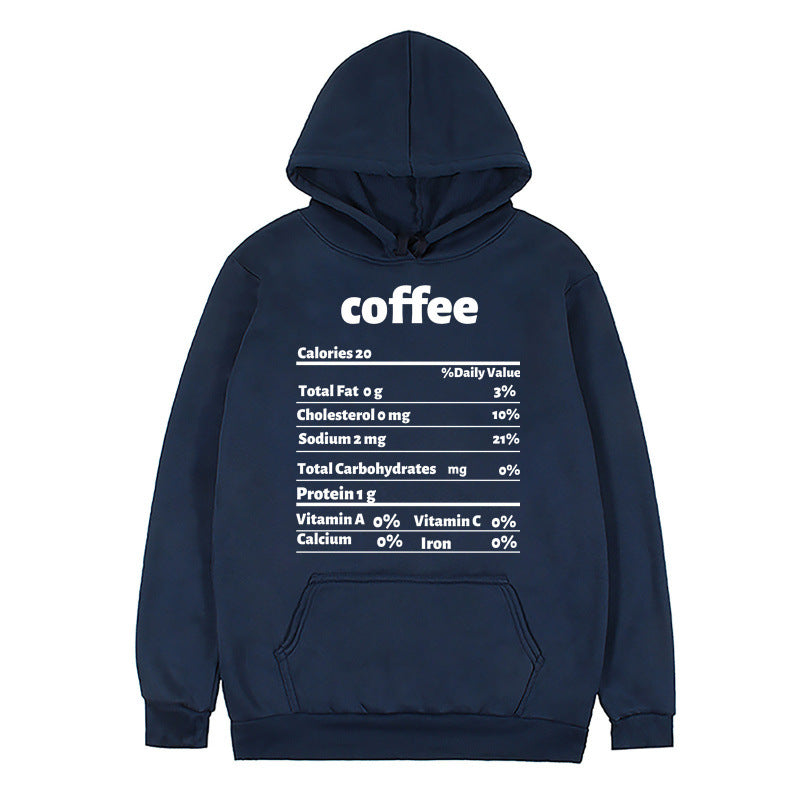 Damen Kapuzenpullover mit Nährwertdesign Eveloria