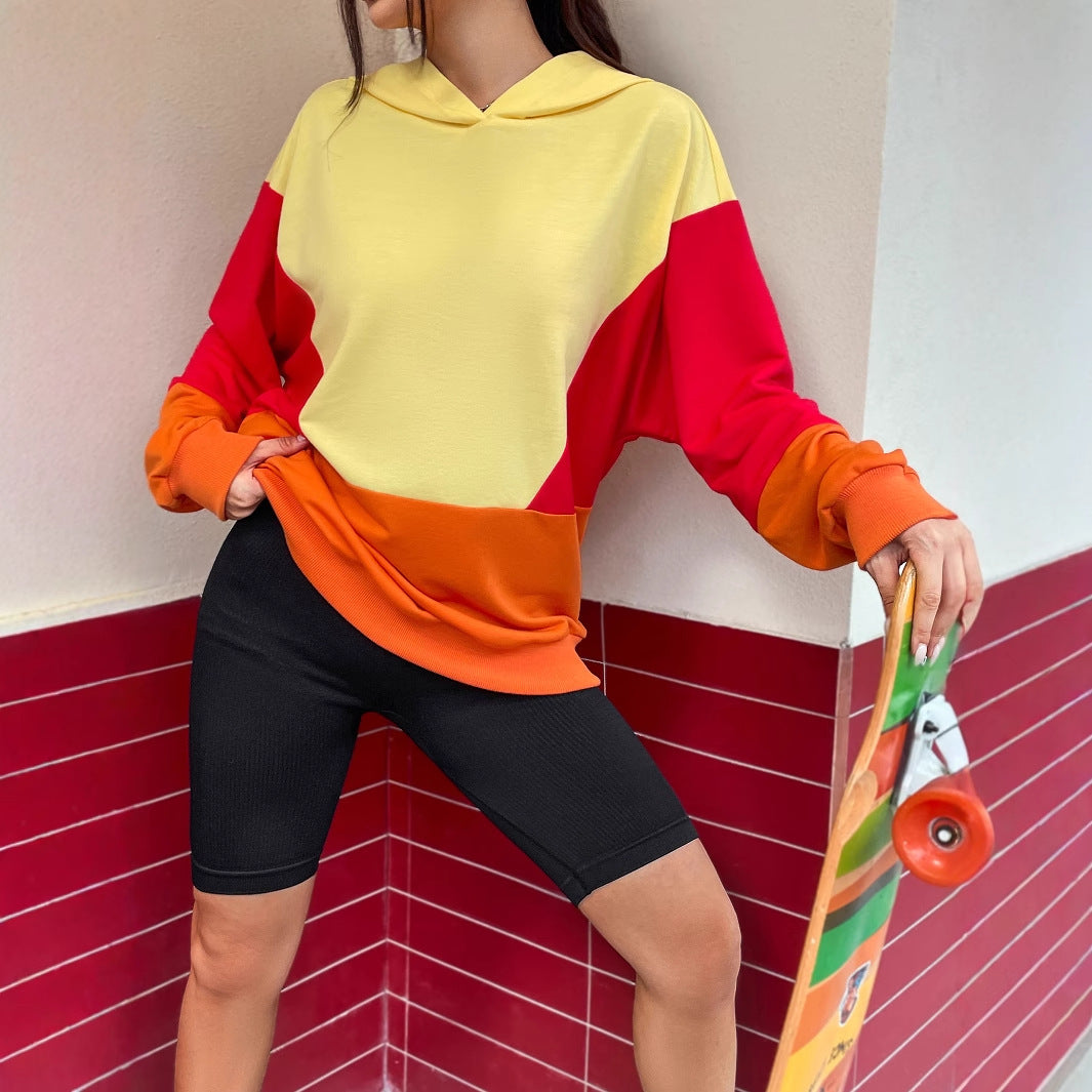 Damen Kapuzenpullover Bunt Eveloria