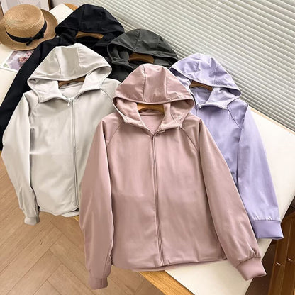 Damen Fleecejacke mit Kapuze Eveloria - Eveloria