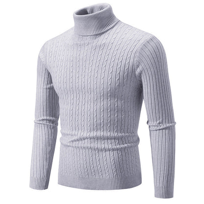 Herren Rollkragenpullover Strickqualität Eveloria