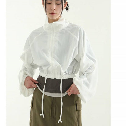 Damen Windjacke Leicht Atmungsaktiv Eveloria