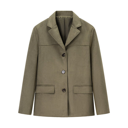 Damen Blazer Weiches Material Eveloria