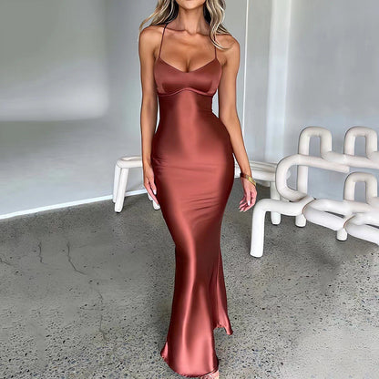 Damen Trägerloses Kleid Slim Fit Eveloria