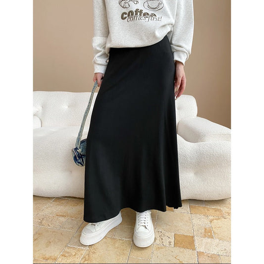 Damen Oversized Jeansjacke Lässig Modern Schwarz Eveloria - Eveloria