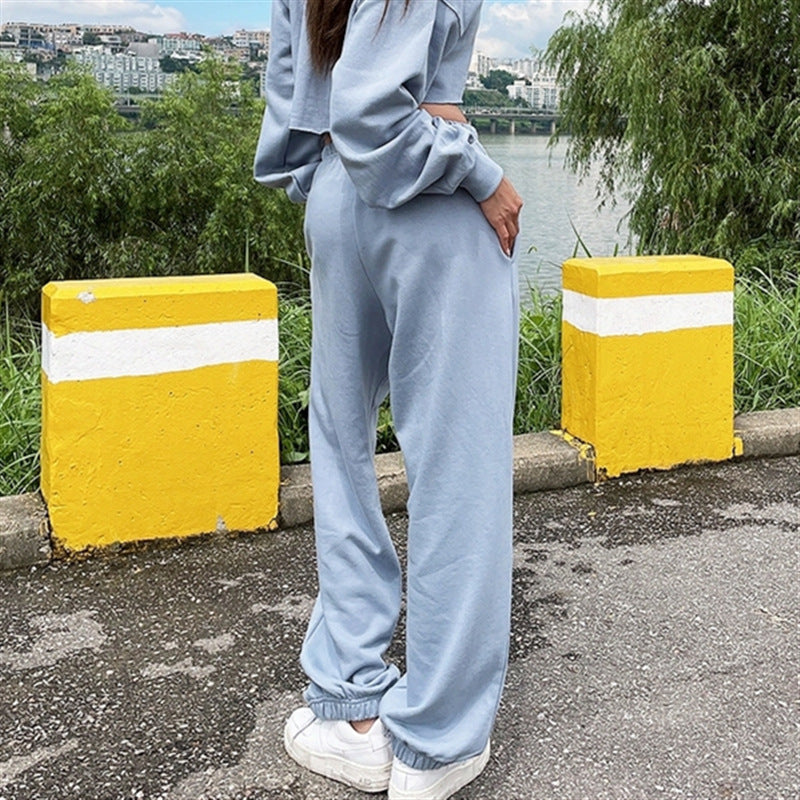 Damen Loungewear-Set mit Sweatshirt und Jogginghosen