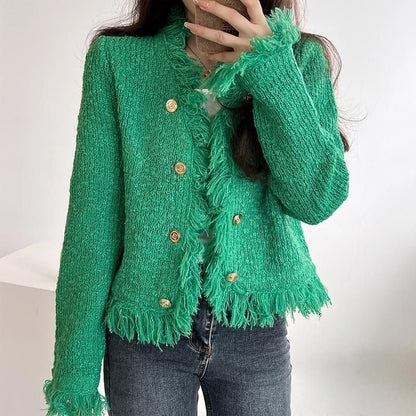 Damen Strickjacke mit Fransen Eveloria wird zu: Eveloria Damen - Eveloria