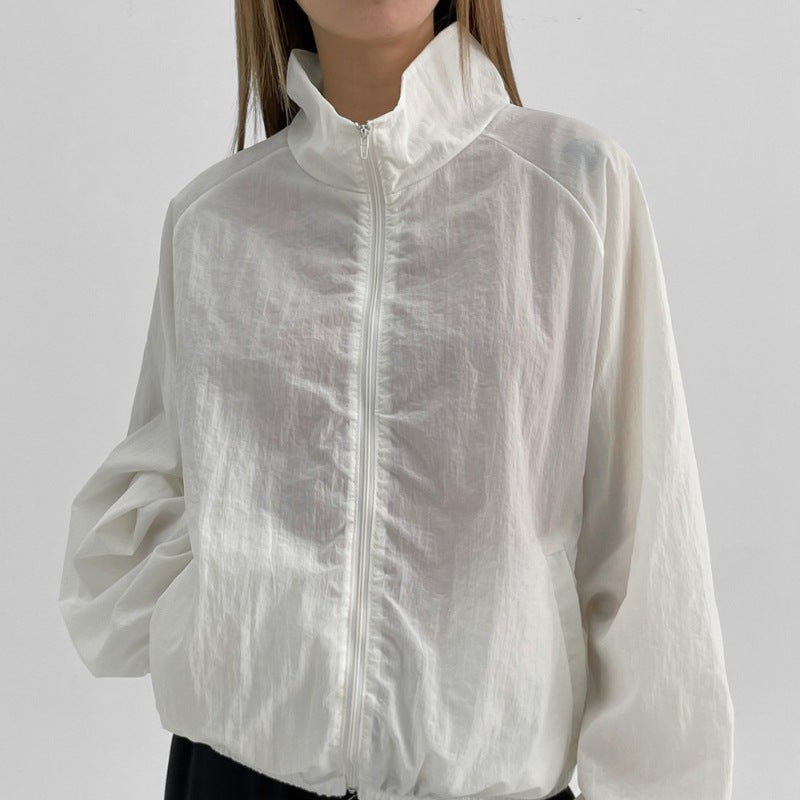 Damen Windbreaker-Jacke Lässig Eveloria