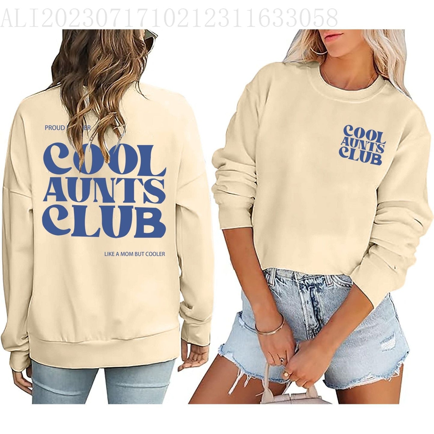 Damen Sweatshirt Cool Club Motiv Eveloria
