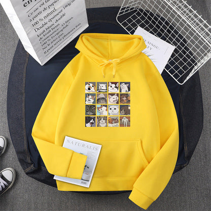 Damen Sweatshirt Tier-Motiv Eveloria