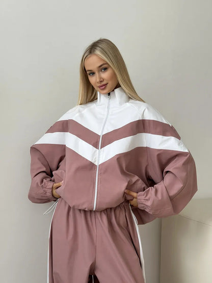 Damen Steppjacke Hochkragen Modern Eveloria