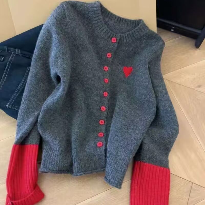Damen Strickjacke Kuschelweich Baumwollmischung Modern - Eveloria