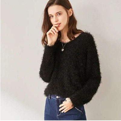 Damen Flauschpulli Eveloria Weich