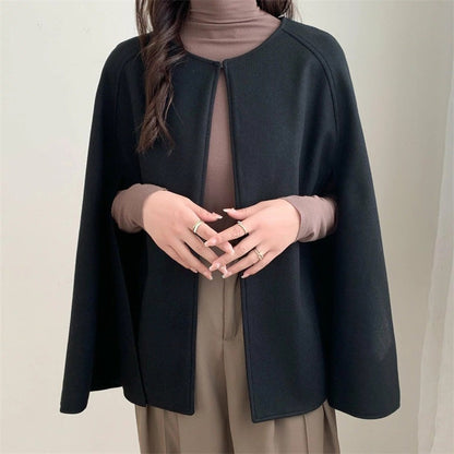 Damen Umhangjacke Eveloria Elegantes Design