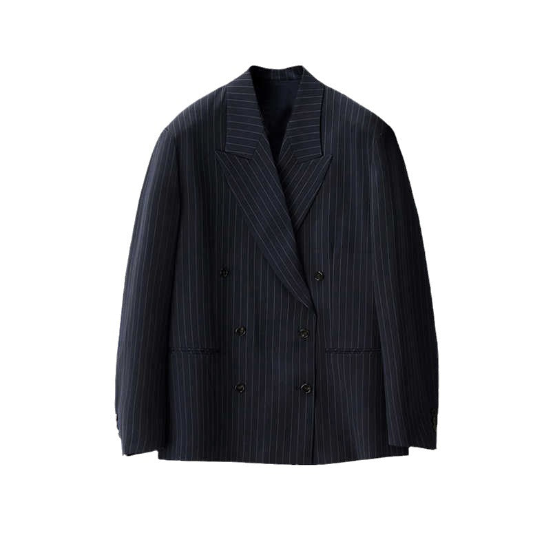 Damen Anzugblazer gestreift Eveloria