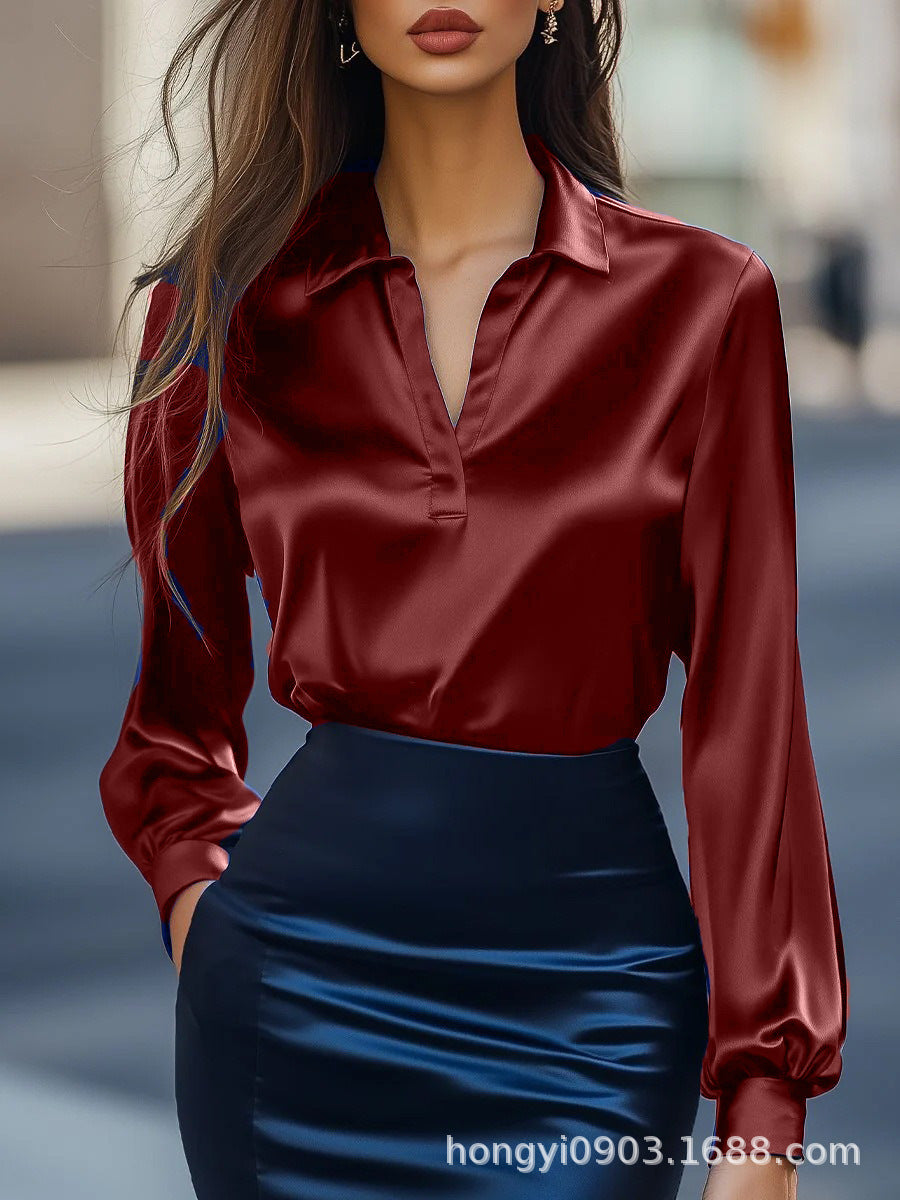 Damen Bluse Eveloria Elegantes Design
