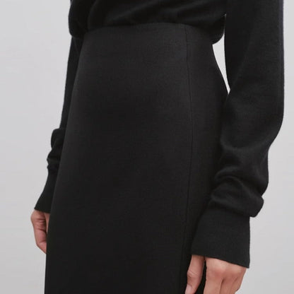 Damen Maxikleid Elegant Fließender Schnitt Eveloria