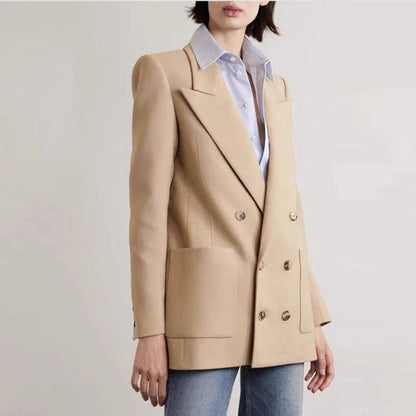 Damen Blazer Doppelt abgestimmt Eveloria - Eveloria