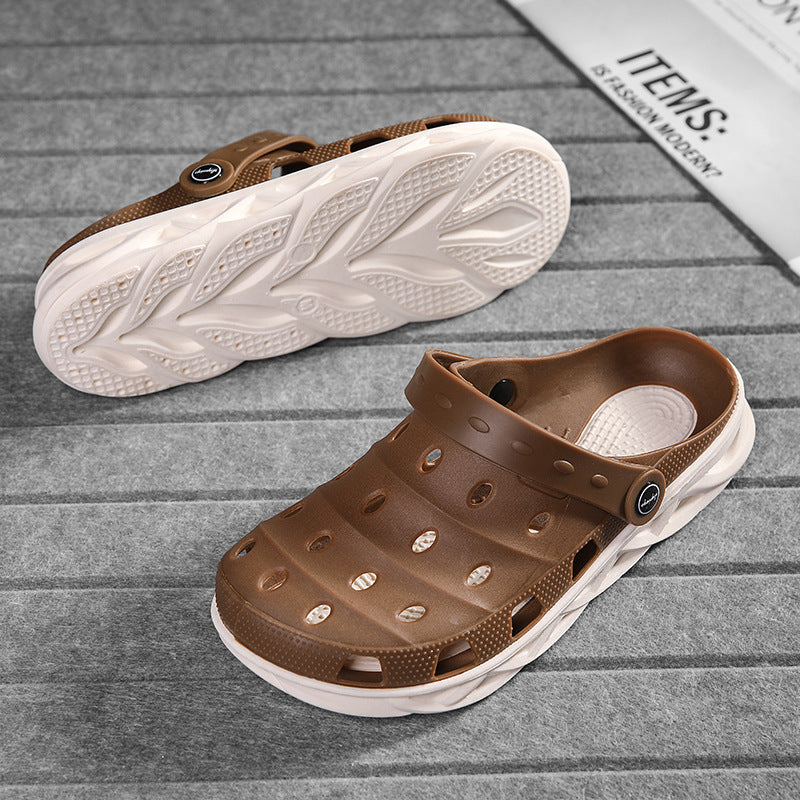Herren Freizeitsandalen Rutschfest Atmungsaktiv Eveloria