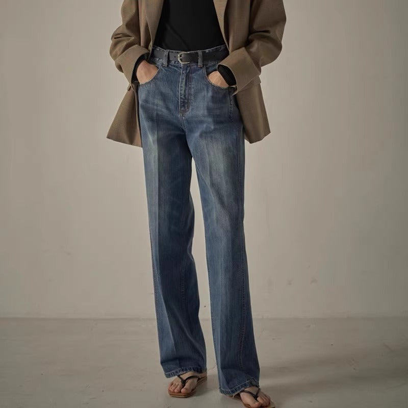 Damen Jeans Oberschenkelweite Eveloria