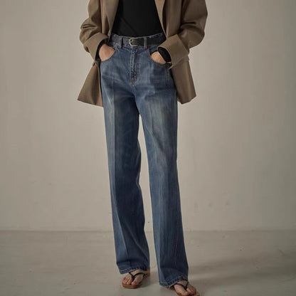 Damen Jeans Oberschenkelweite Eveloria