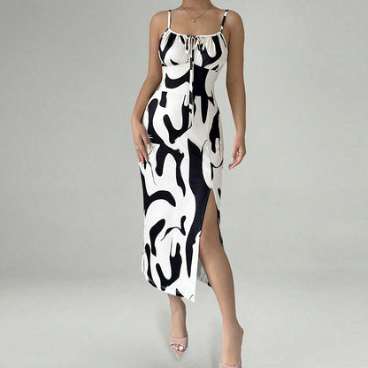 Damen Maxikleid Elegantes Design Eveloria
