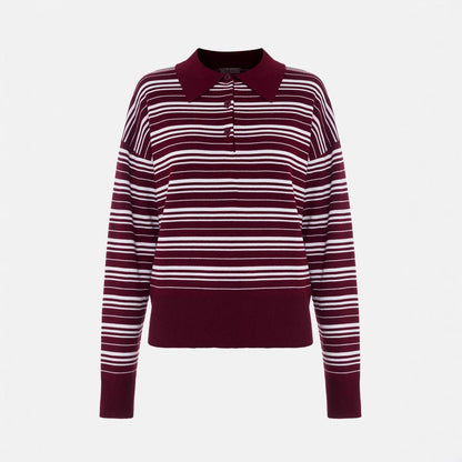 Damen Cardigan Gestreift Lässig Eveloria