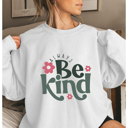 Damen Sweatshirt Puffärmel Motiviert Grau Eveloria