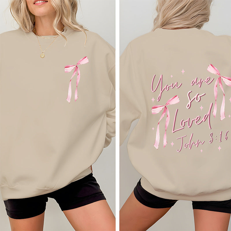 Damen Sweatshirt Einzigartiger Aufdruck Verspielt Grau Eveloria