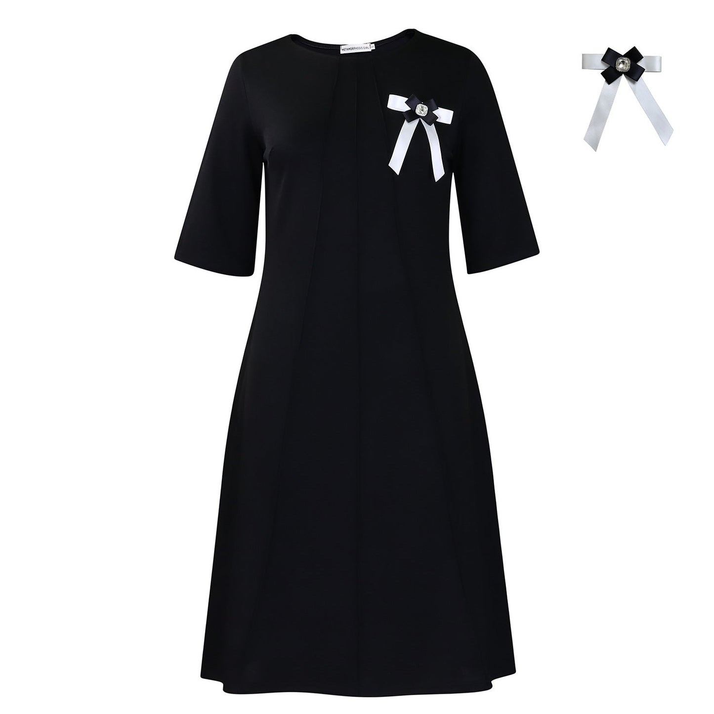 Damenkleid mit Verzierungen Eveloria