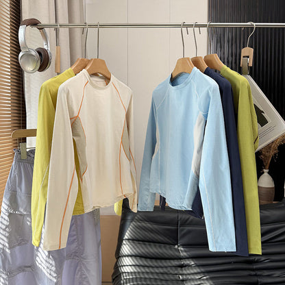 Damen Langarmshirt Sport Belüftungstechnik Eveloria