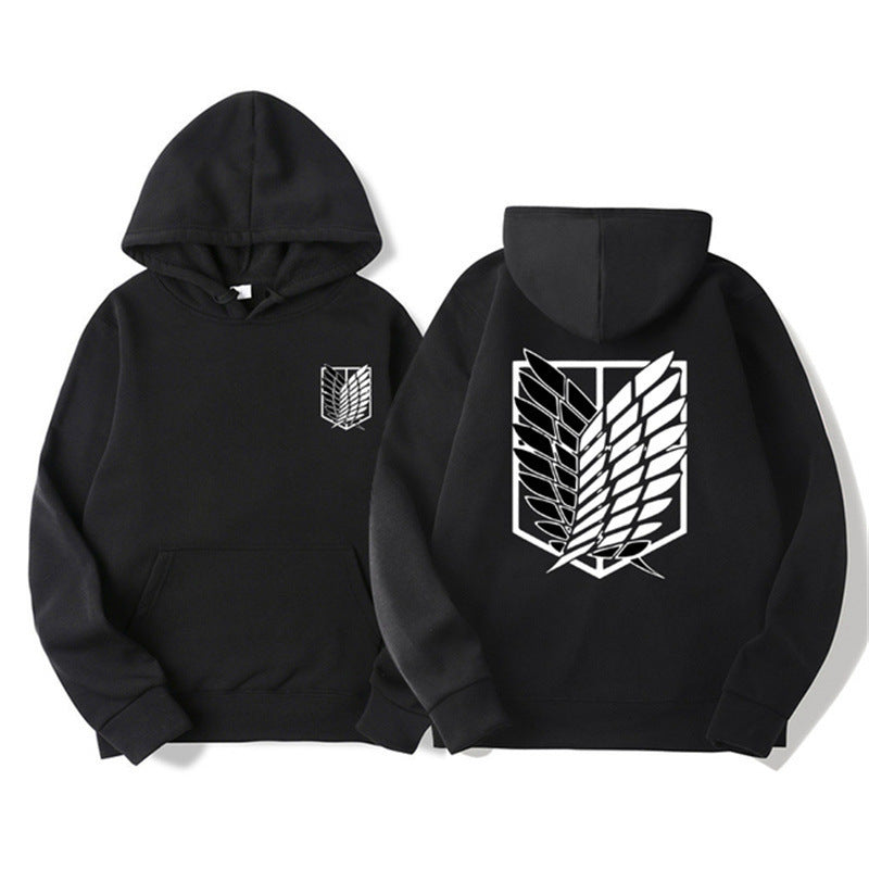 Damen Kapuzenpullover Anime-Motiv Eveloria