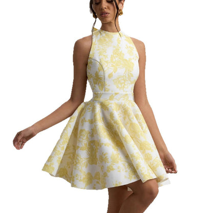 Damen Minikleid mit Rock und Cut-Outs