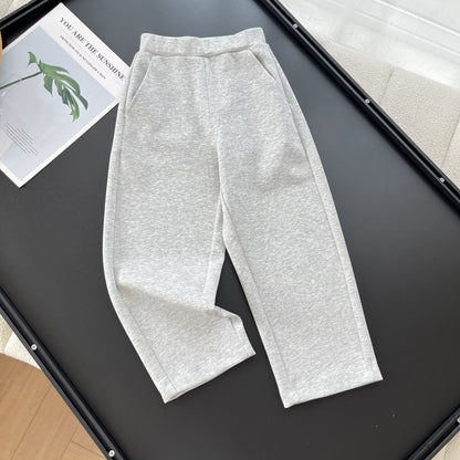 Damen Sportfreizeithose Elastischer Bund Praktische Taschen