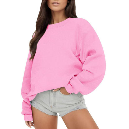 Damen Sweatshirt Lässiger Schnitt Voluminöse Ärmel Eveloria