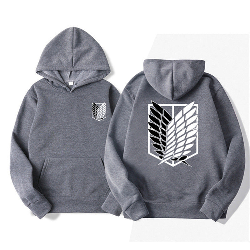 Damen Kapuzenpullover Anime-Motiv Eveloria