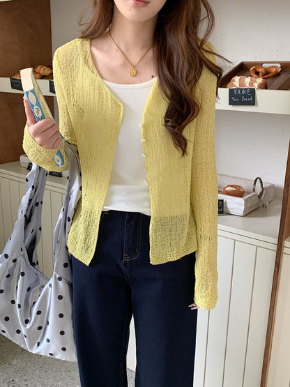 Damen Strickjacke Leicht Eveloria