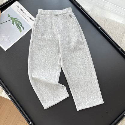 Damen Sportfreizeithose Elastischer Bund Praktische Taschen