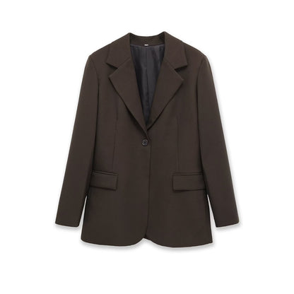 Damen Blazer mit Taschen schick Eveloria - Eveloria