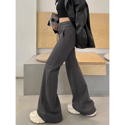 Damen Flared-Hose Bequem Stylisch Eveloria