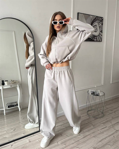 Damen Relax-Anzug Sportlich Moderner Schnitt