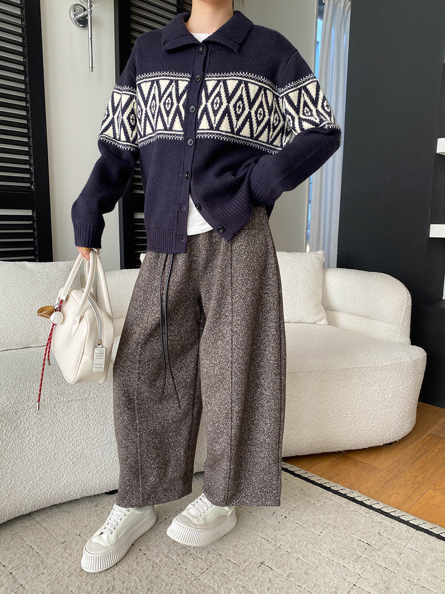 Damen Strickjacke mit Knöpfen und Taschen Eveloria