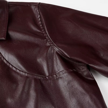 Damen Lässige Jacke Elastisch Hochschließend Eveloria