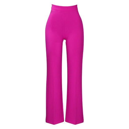Damen High-Waist-Hosen Figurbetonter Stil Eveloria
