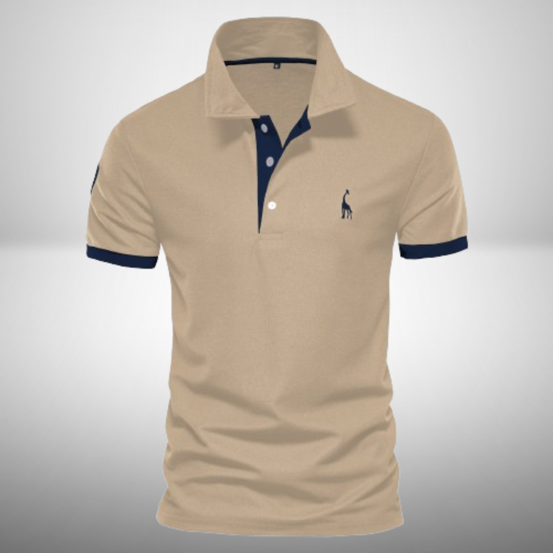 Herren Polo-Shirt Slim Fit Kurzarm Lässig