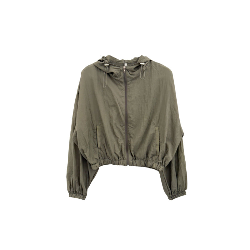 Damen Leichtjacke mit Kängurutasche Eveloria