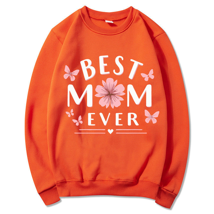 Damen Sweatshirt Floral Design Weiss