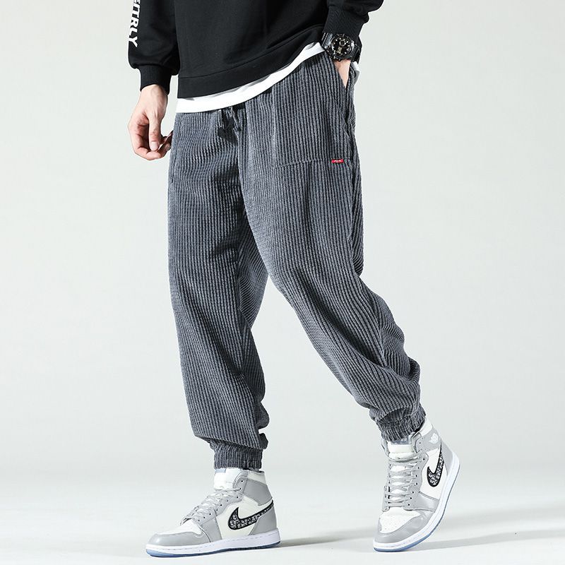 Herren Jogginghose Cord Bequem - Norvielle